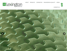 Tablet Screenshot of lexingtonmfg.com